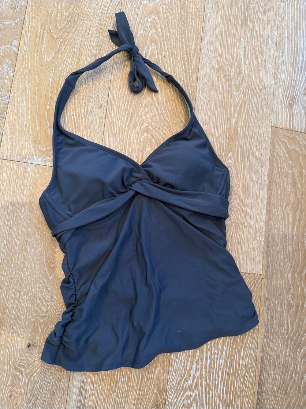 Athleta Twist Tankini Swim Top Size 34 B/C